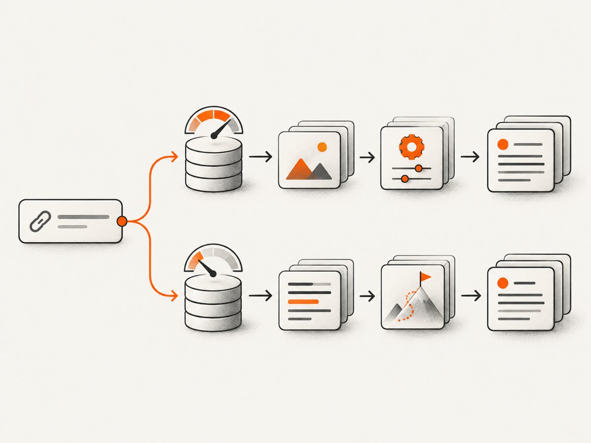 A fair price comparison matches target mix, rendering needs, and usable-result definitions.