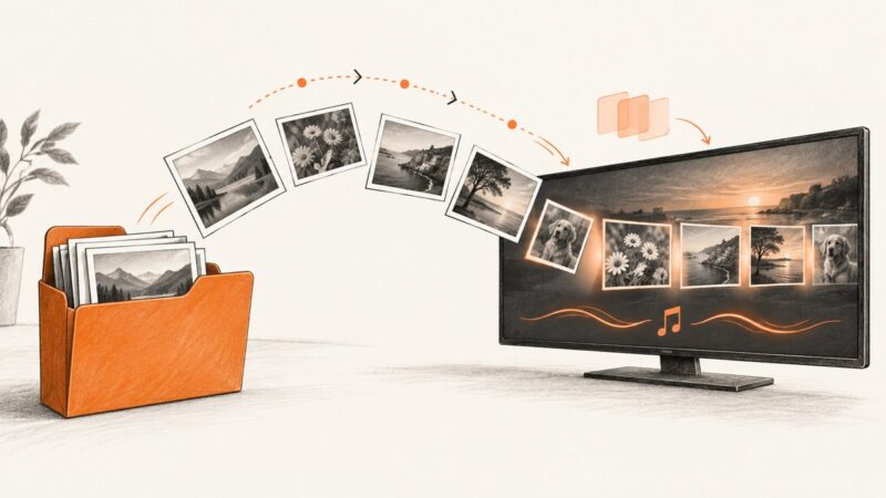 How to Create a Slideshow Video From Static Photos Automatically