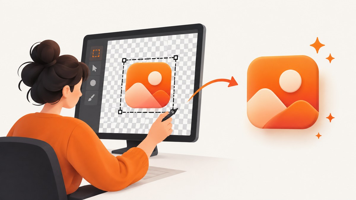 How to Create a Transparent PNG Icon