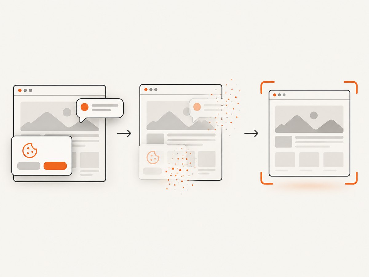 A screenshot workflow captures the page, while the final thumbnail still needs a crop for its target slot.
