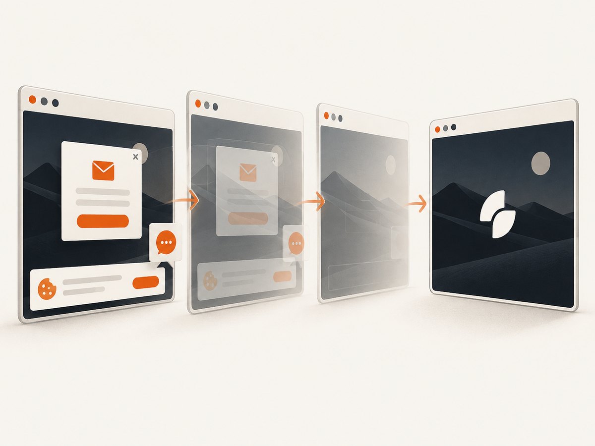 A clean capture removes common overlays before the logo preview is rendered.