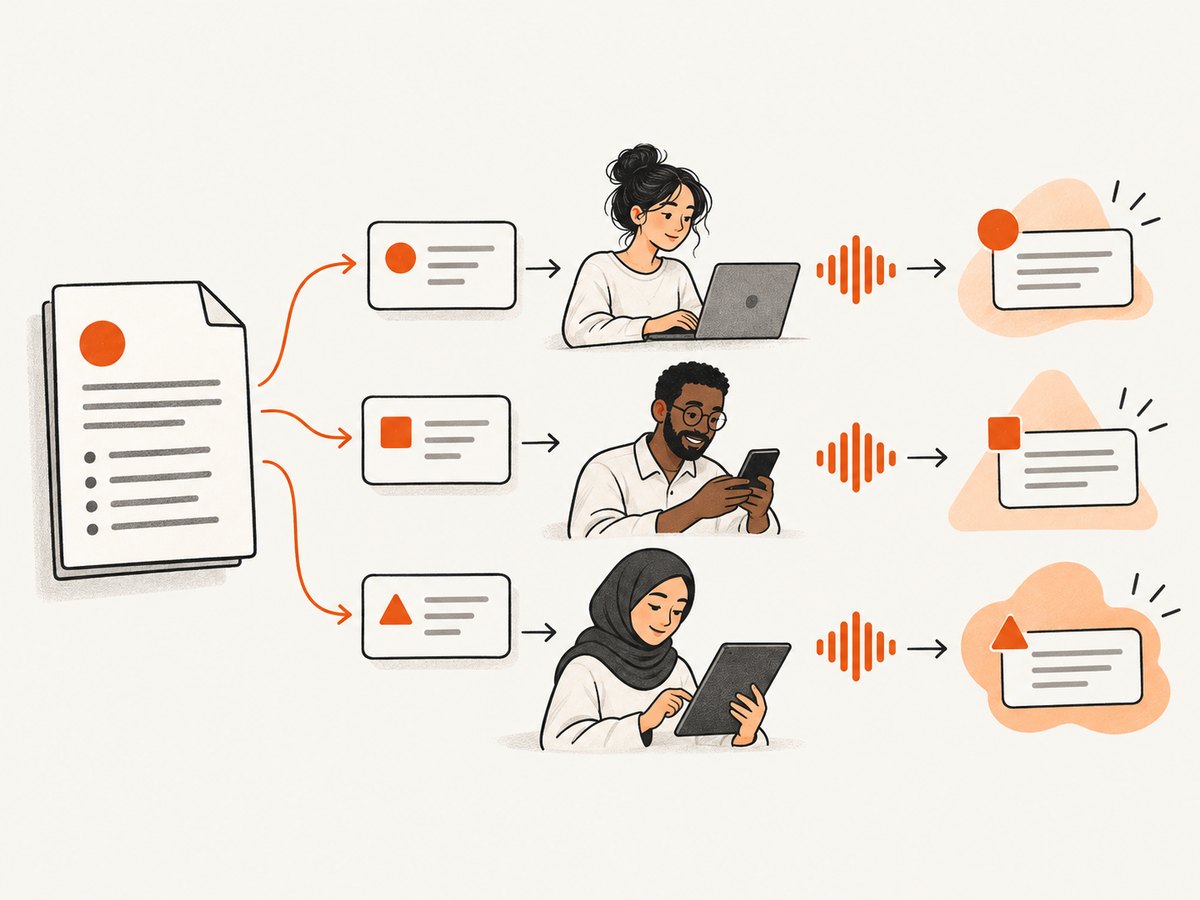 A clear research brief connects participant behaviour to an actionable product decision.