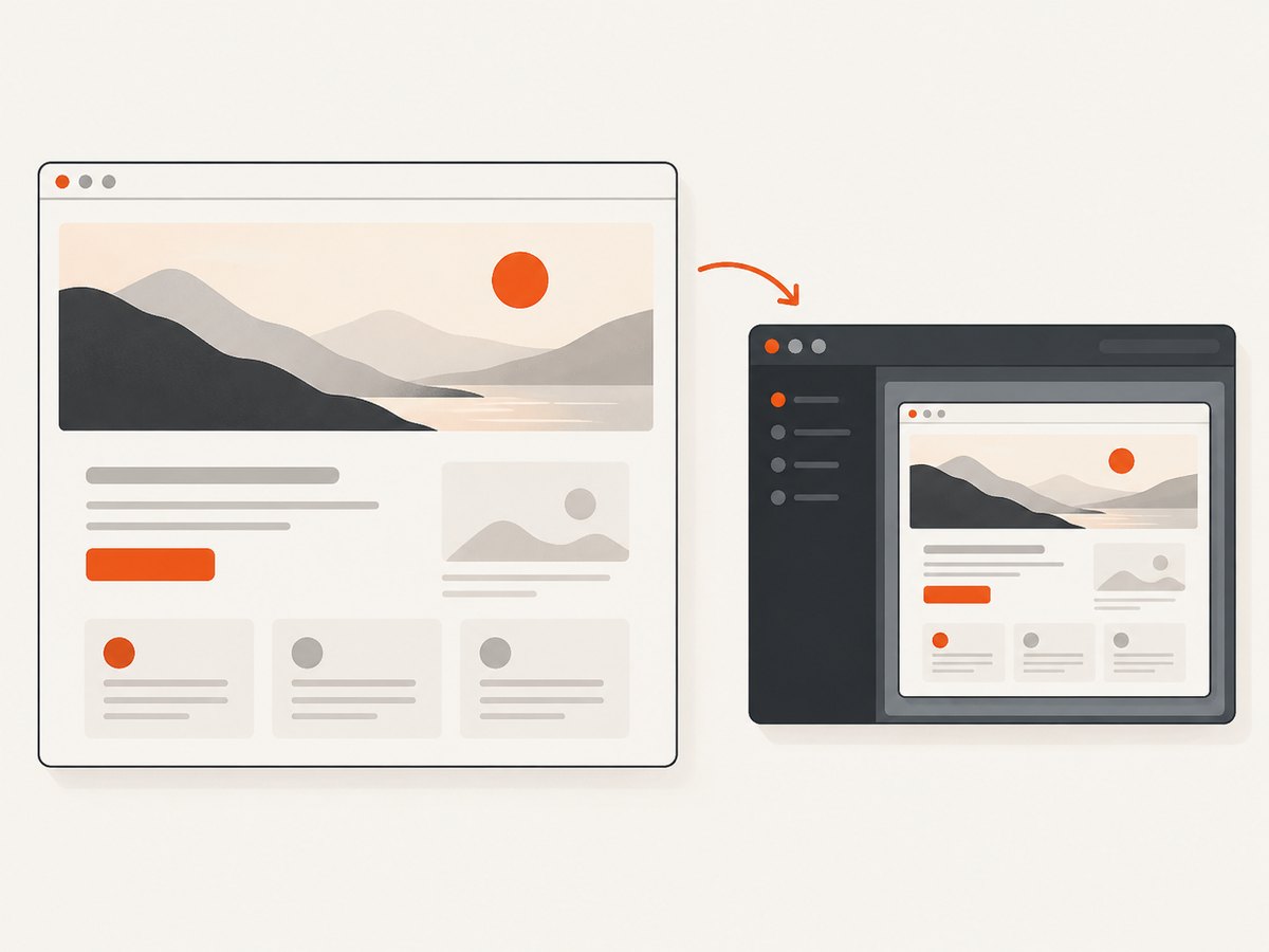 A scaled Runner preview can look smaller while the application viewport retains its configured dimensions.