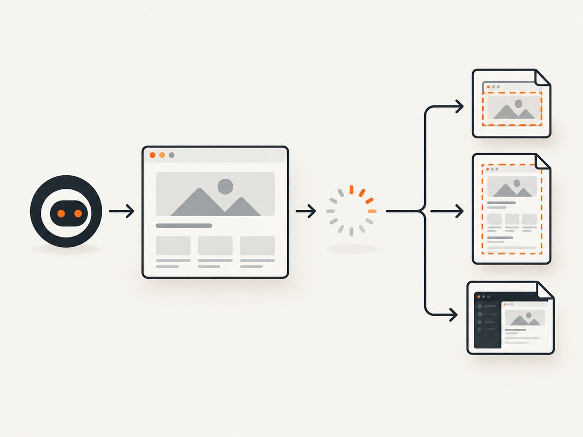 Cypress separates capture scope from project settings and per-command options.
