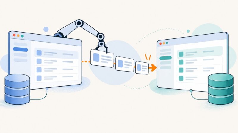 Data Migration Automation with Browsers