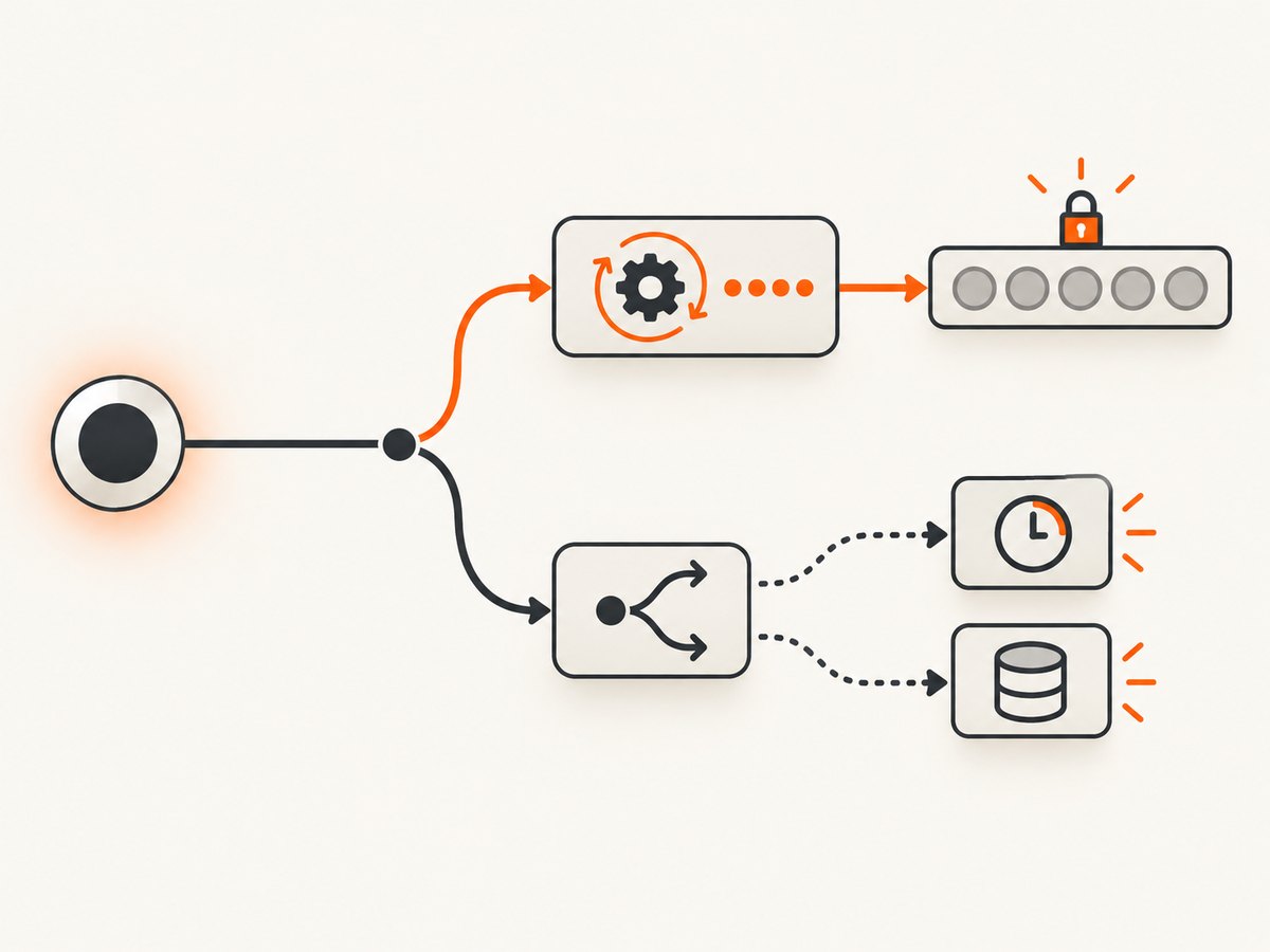 A non-yielding synchronous loop blocks callbacks while yielding work lets the event loop continue.