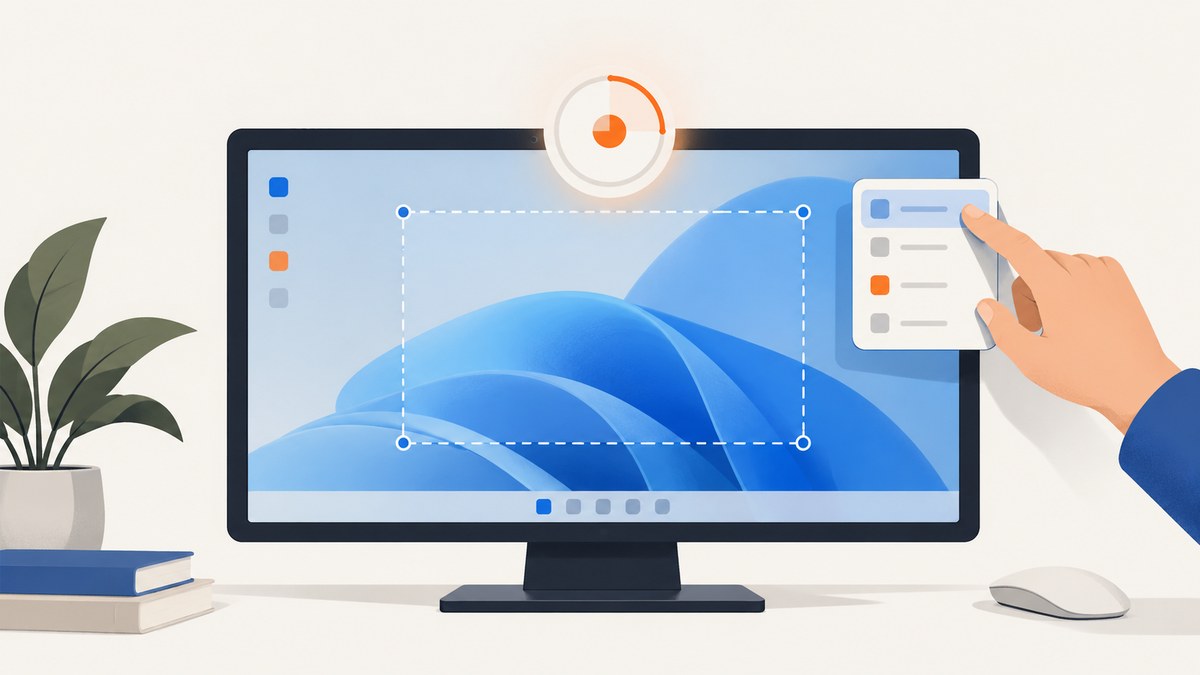 How to Take a Delayed Screenshot on Windows