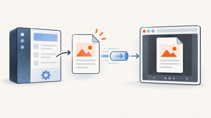 Delivering and Embedding Generated PDFs