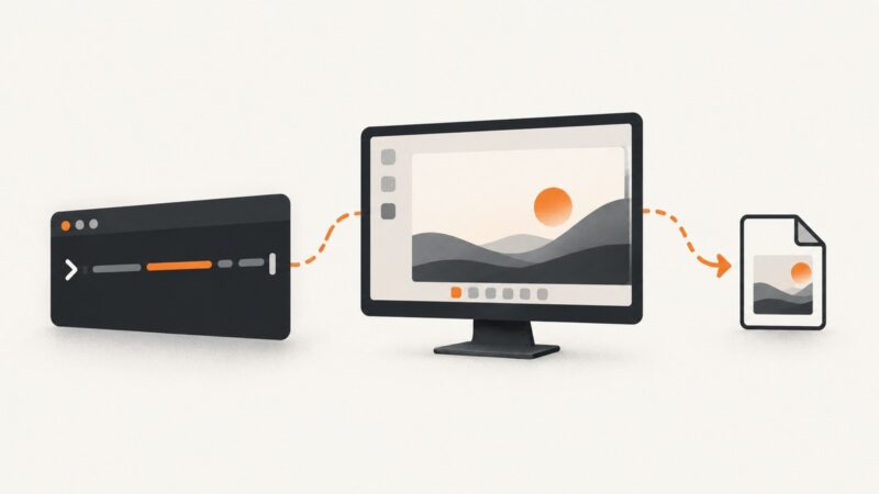 How to Take Desktop Screenshots in Bash