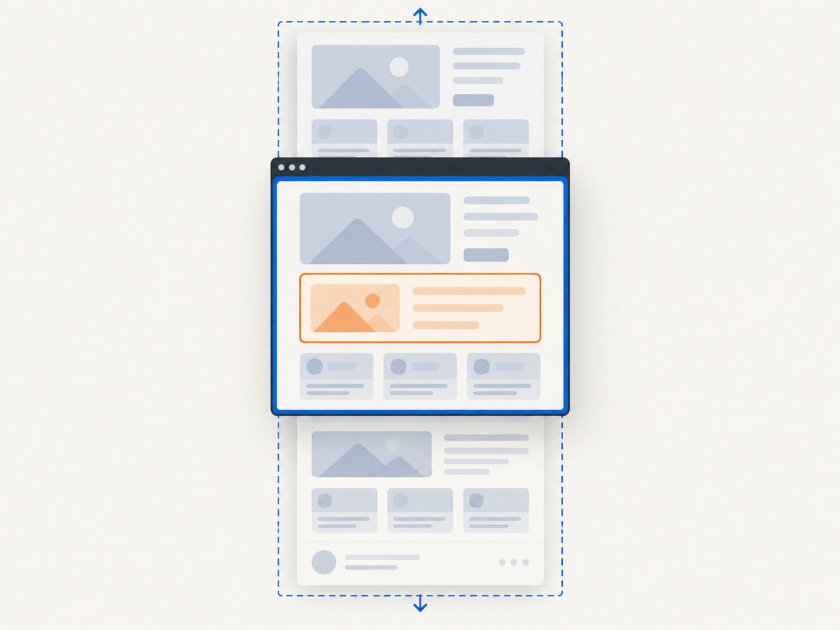 Choose viewport, full-page, clipped, or element capture based on the image boundary you need.