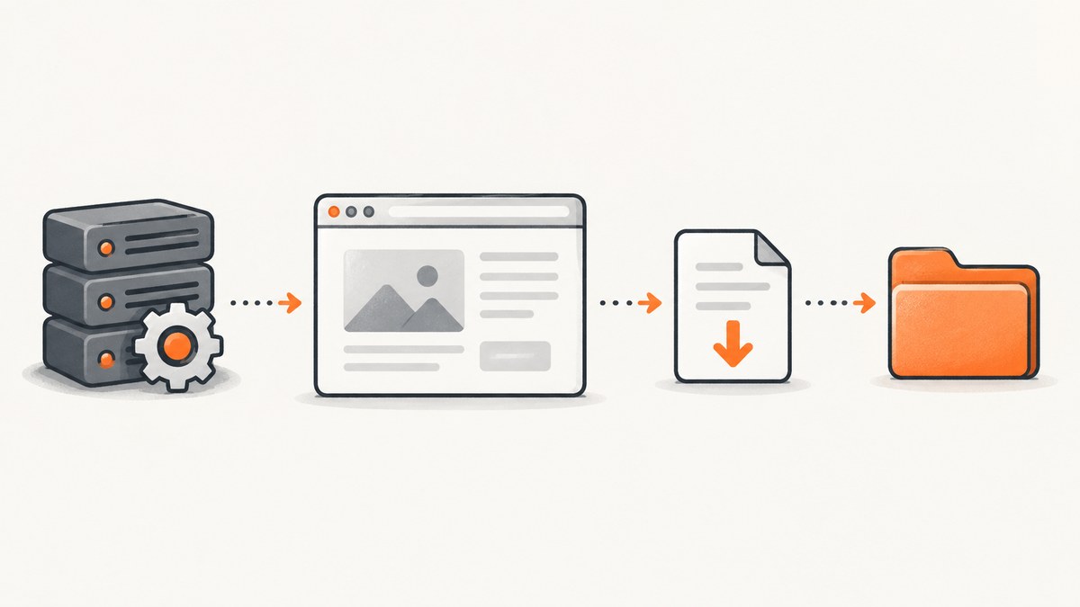 Document Retrieval Automation with Browsers