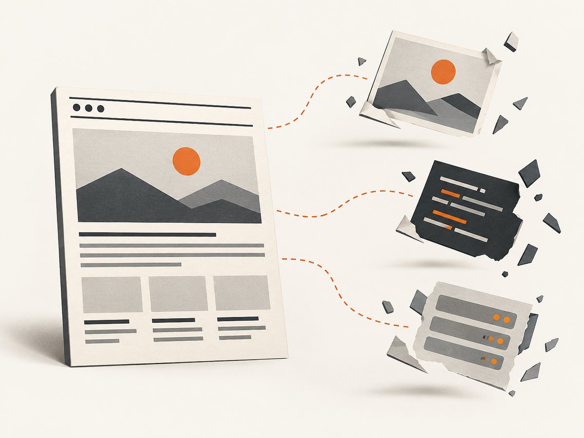 A saved page can exist even when some assets or server-dependent interactions no longer work.