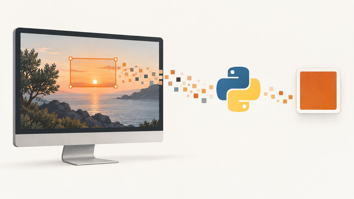 How to Calculate the Dominant Color of a Screen Region in Python