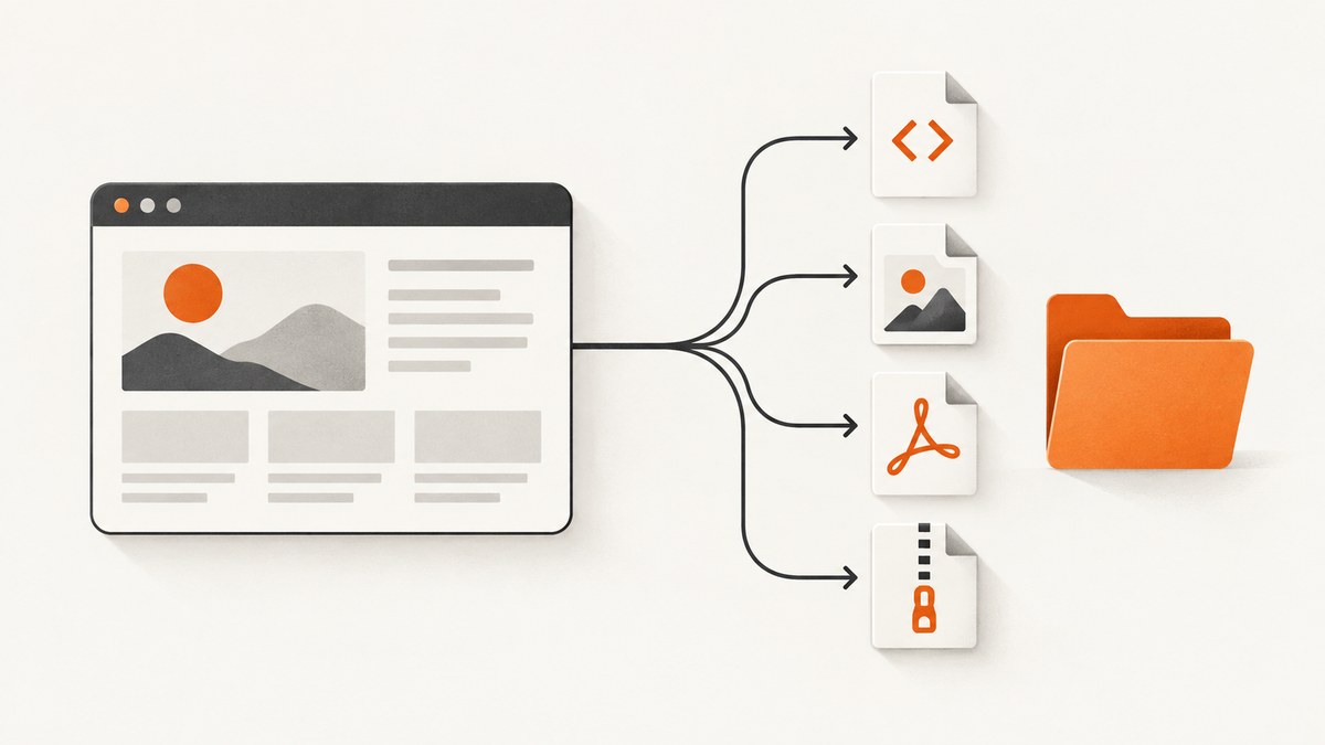 How to Download All Files from a Web Page