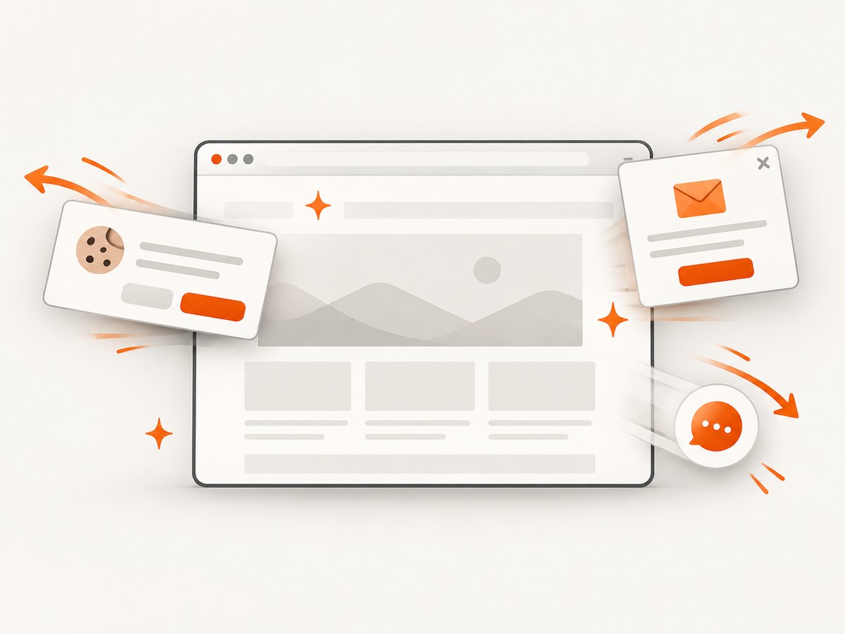 Consent elements and overlays can change whether a visual capture is useful.