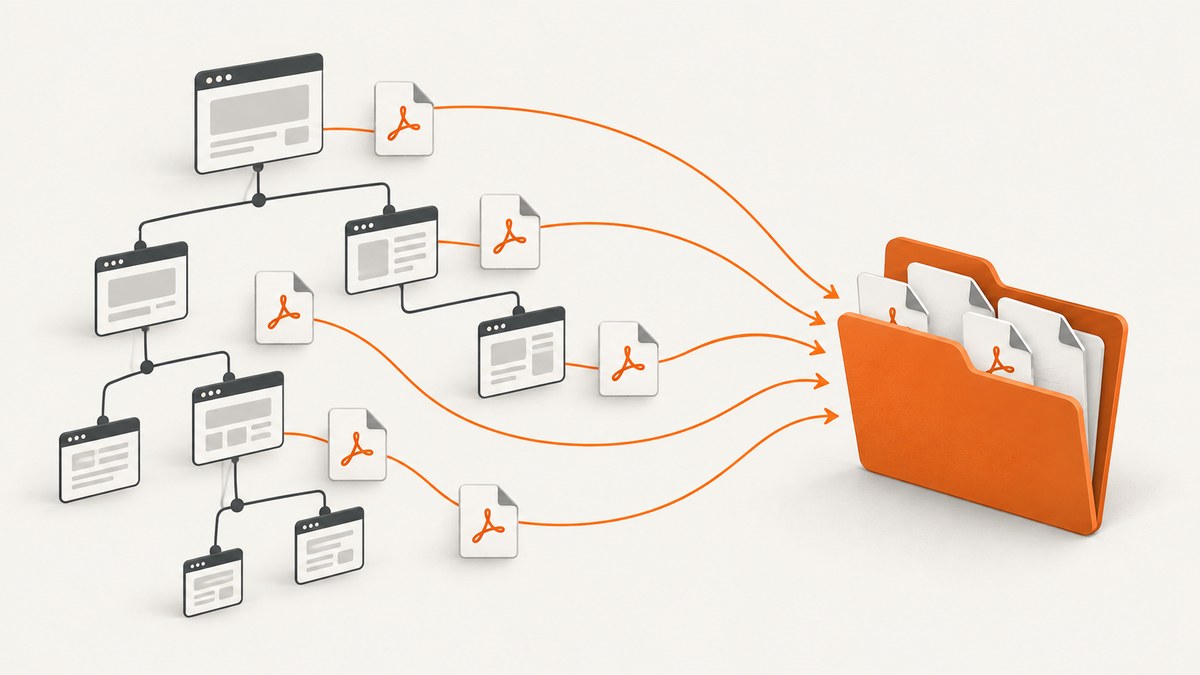 How to Download All PDF Files from a Website
