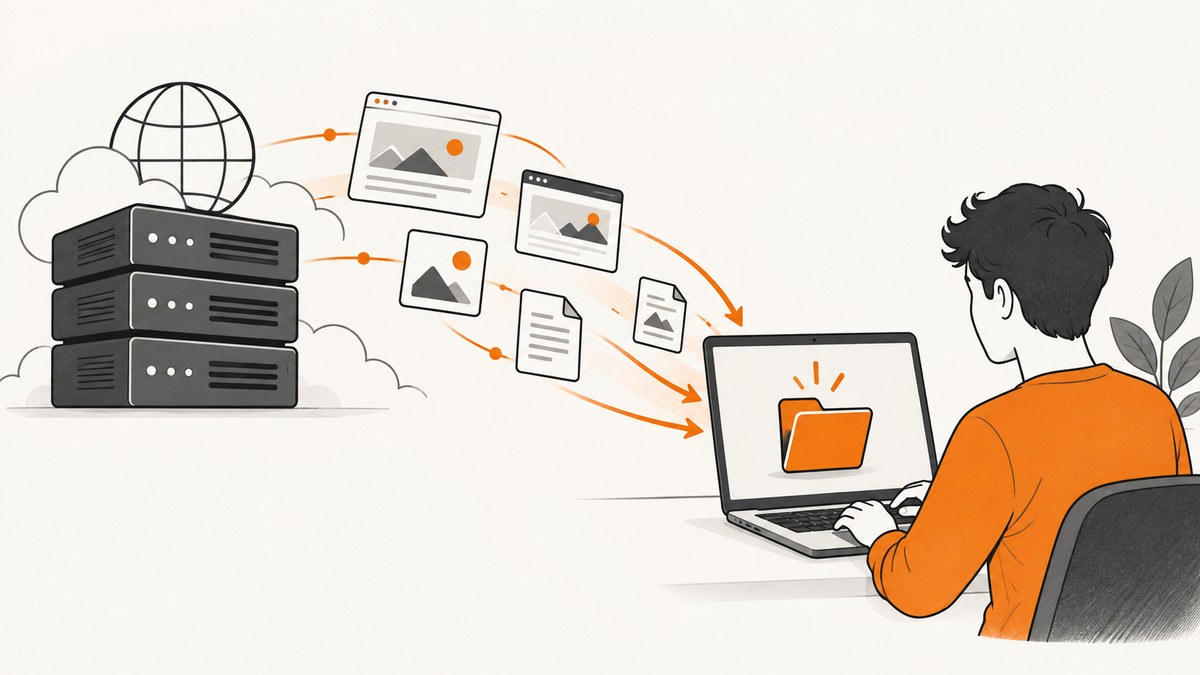How to Download an Entire Website with Images