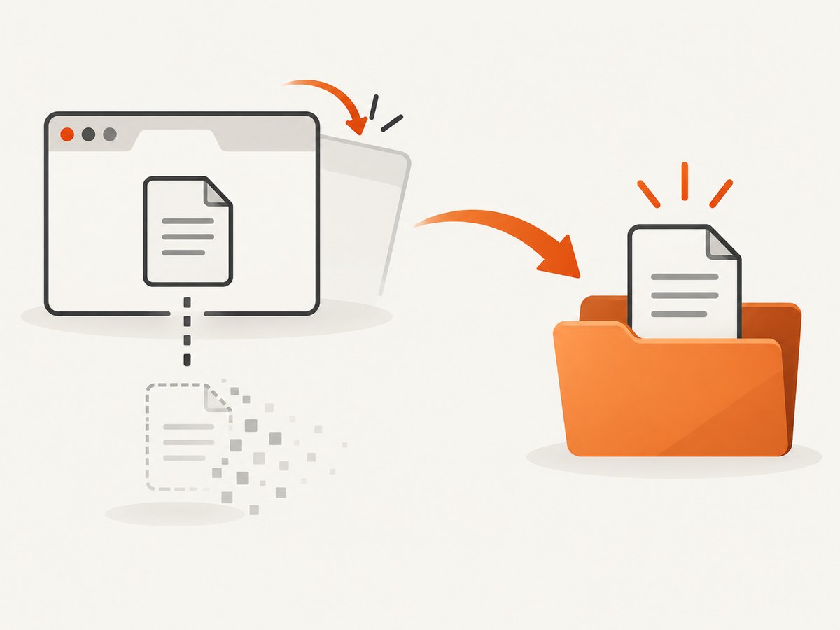 Save the file before the browser context closes.
