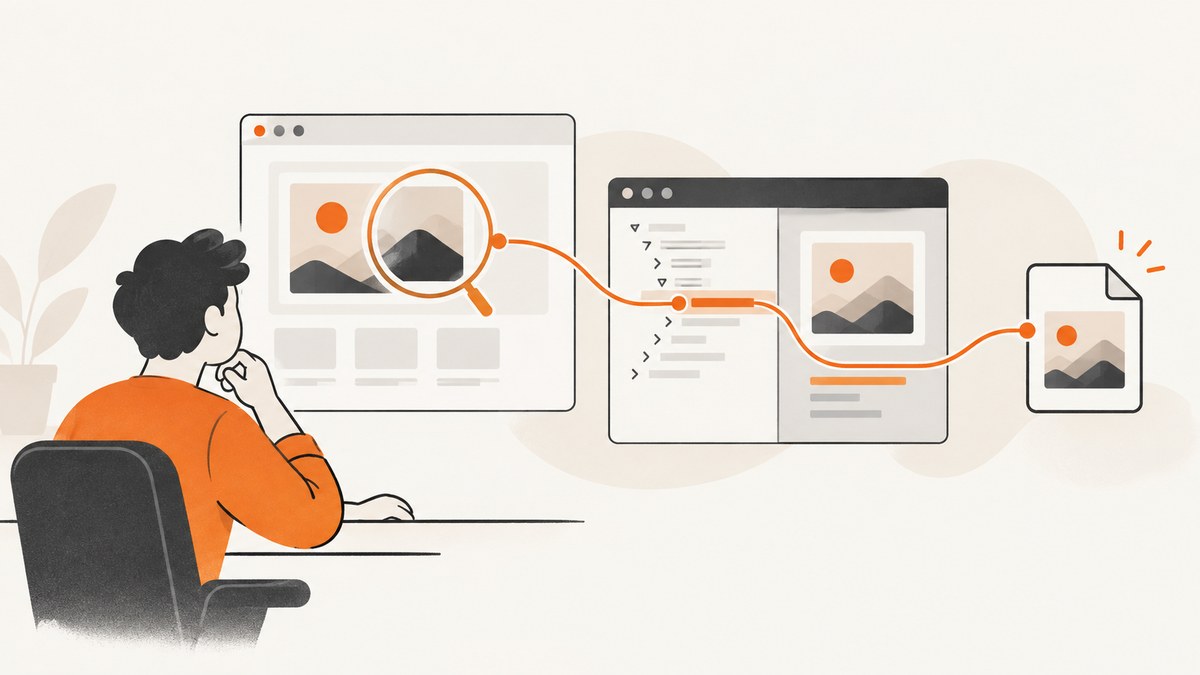 How to Download an Image from a Website with Inspect Element