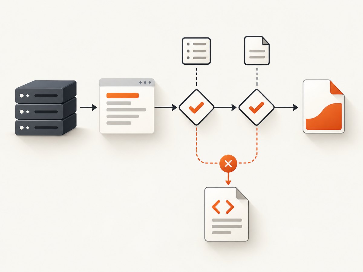 Check both the HTTP result and the downloaded content before relying on a PDF file.