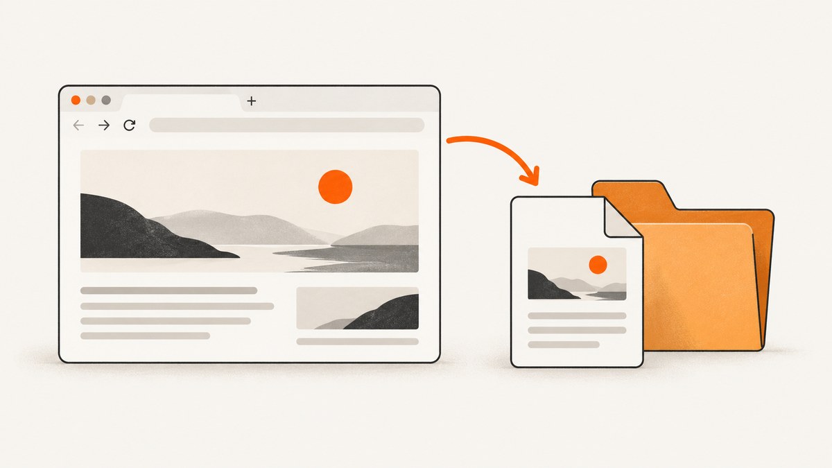 How to Download a Web Page as HTML in Chrome