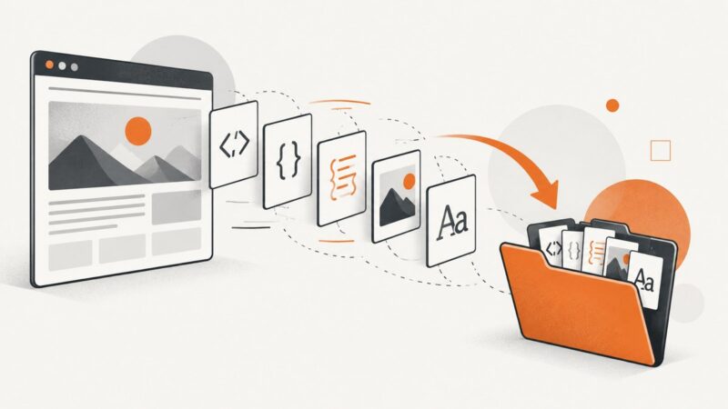 How to Download a Web Page With JavaScript and CSS