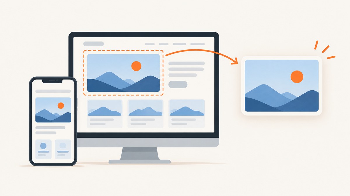 How to Download a Webpage Section as an Image for Desktop and Mobile