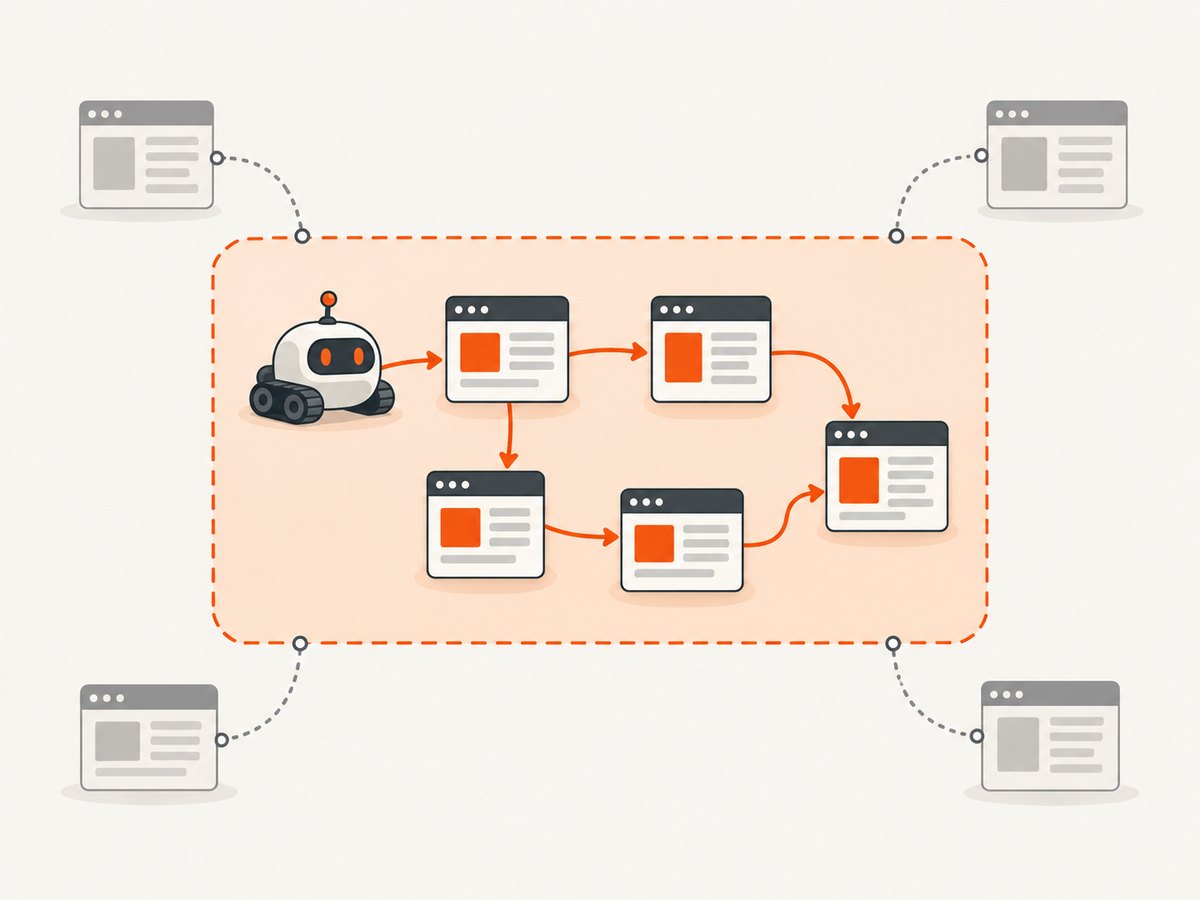 Set a directory and domain boundary before the crawler starts.