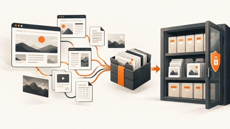 How to Download Website Content for Archiving