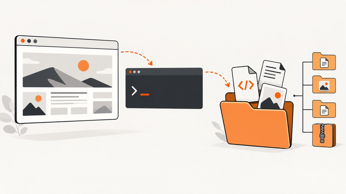 How to Download Website Files From a URL