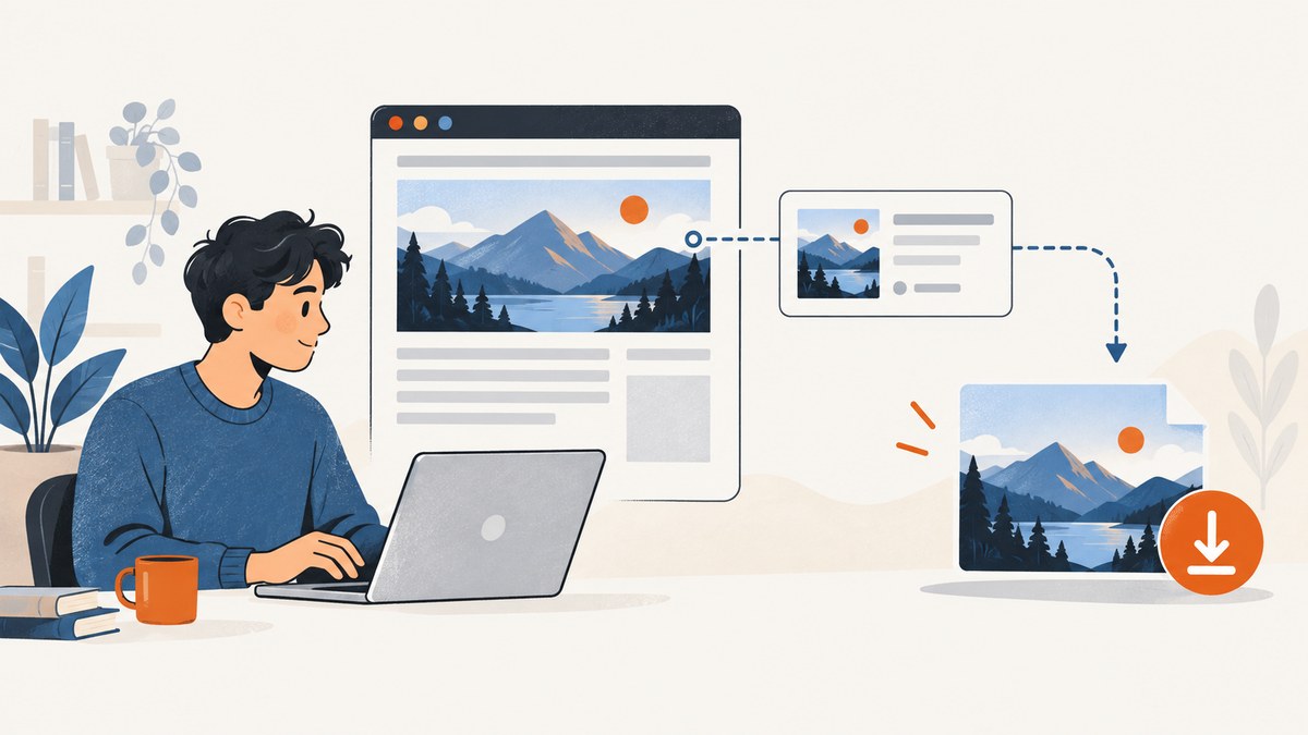 How to Download a Website Preview Image