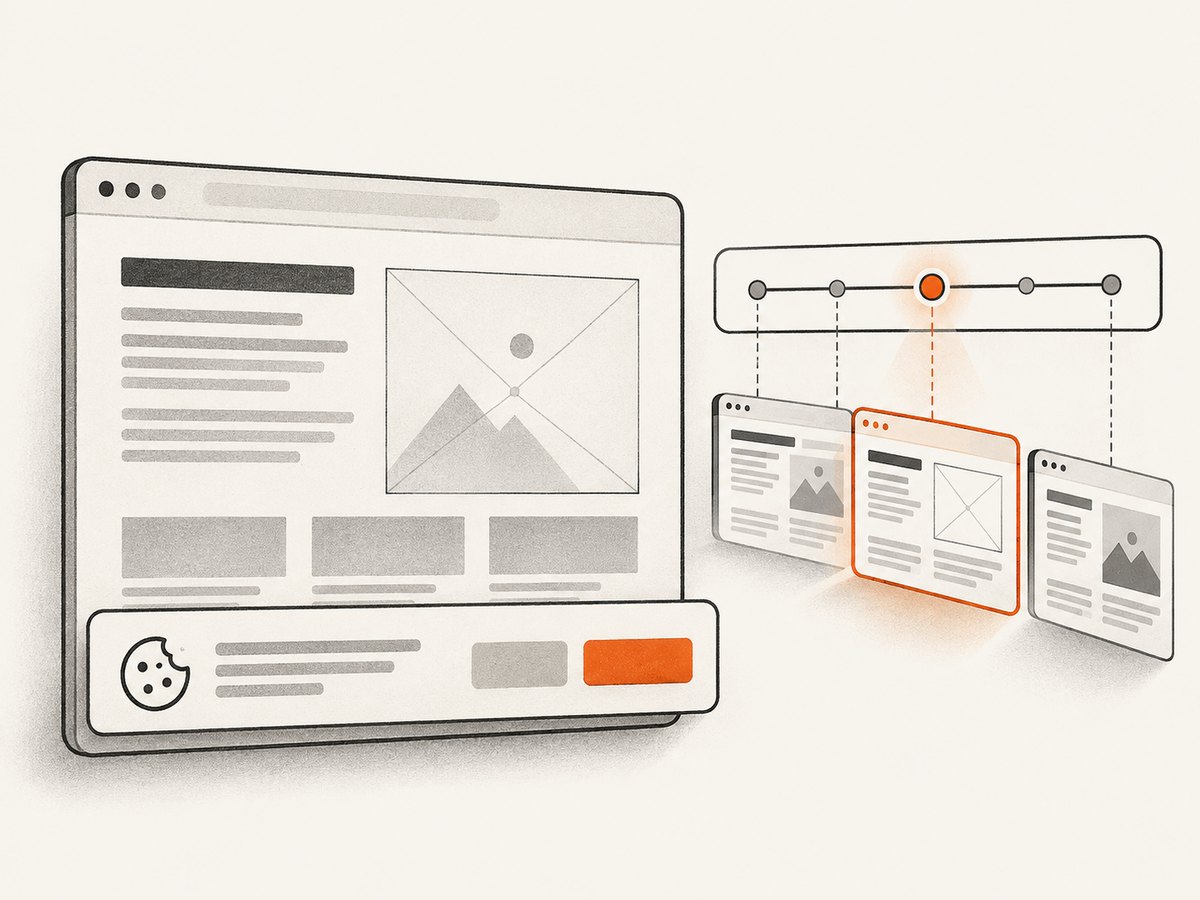 Archived pages can mix dates and omit assets that were never captured.