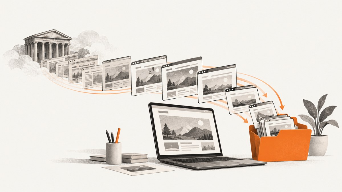 How to Download a Website From the Wayback Machine
