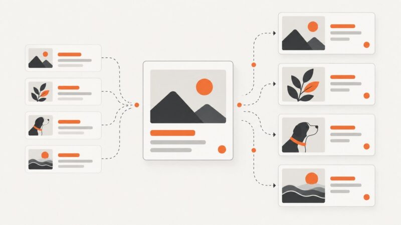 Dynamic Image Templates for Consistent Visuals