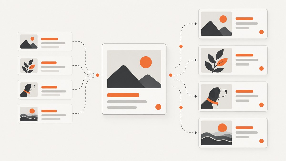 Dynamic Image Templates for Consistent Visuals