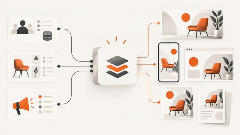 Dynamic Image Templates for Sales Personalization