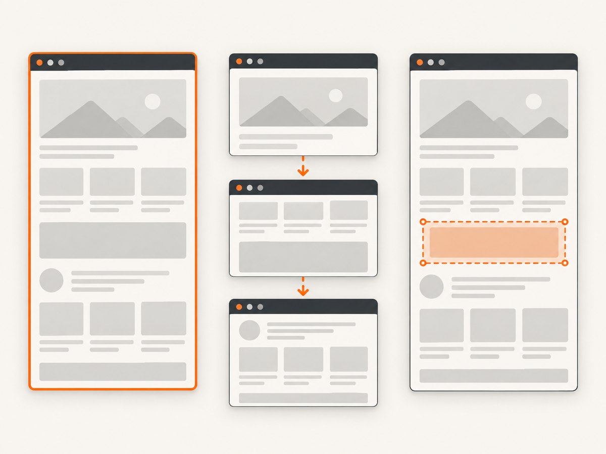 Full-page, scrolling-and-stitching, and selected-area captures solve different screenshot tasks.