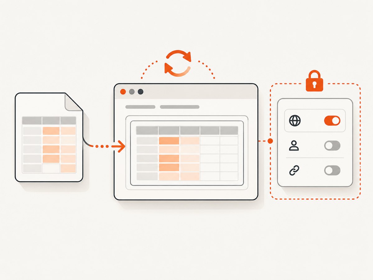 Published changes can take a few minutes to appear, and publication settings determine who can see the content.