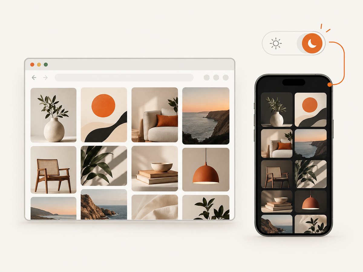 Pinterest’s documented dark mode follows the device setting in the mobile app, while desktop web has no official toggle.