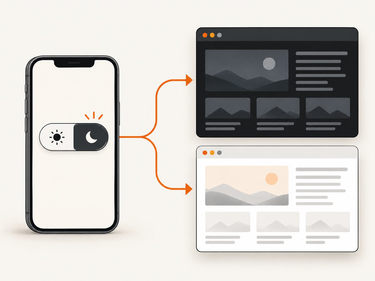 System Dark Mode is a preference that compatible websites can honor; it cannot force every page to recolor.