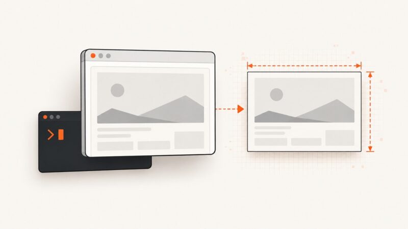 How to Enforce Screenshot Resolution with Google Chrome Headless Mode