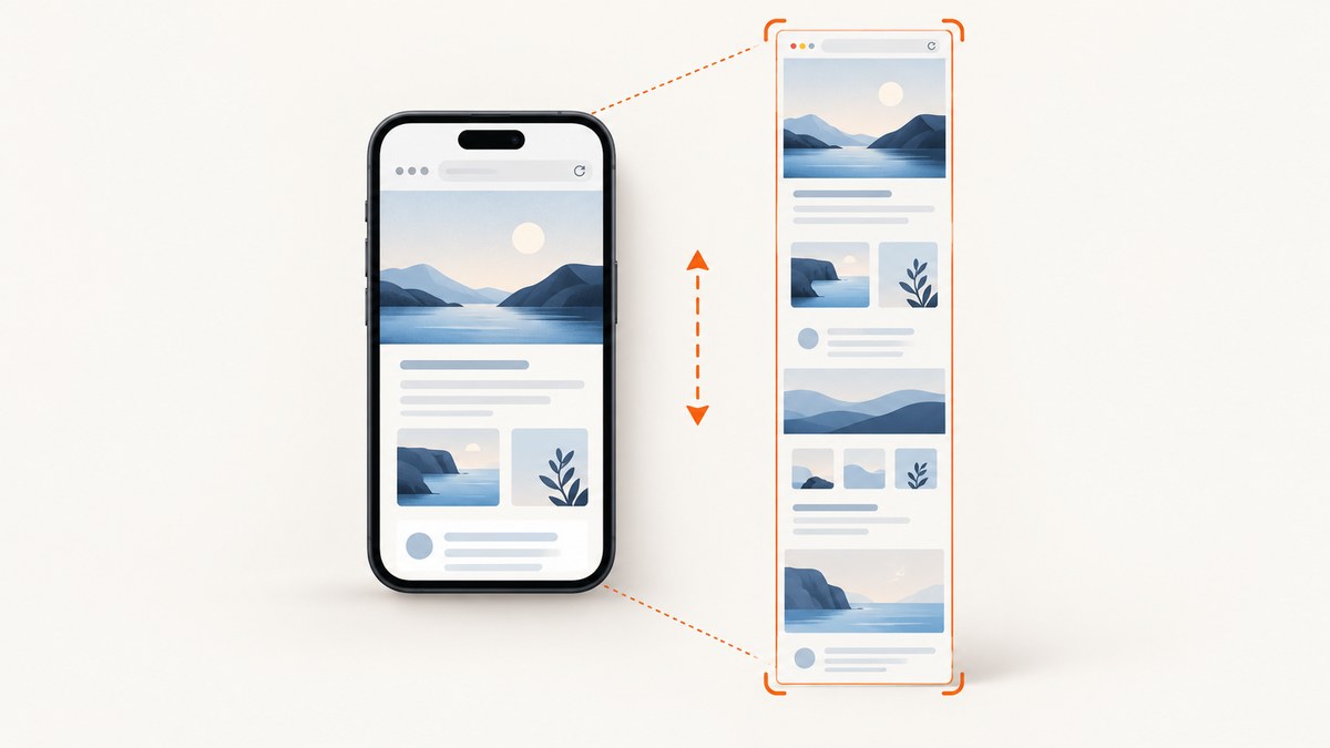 Take a Screenshot of an Entire Webpage in Safari