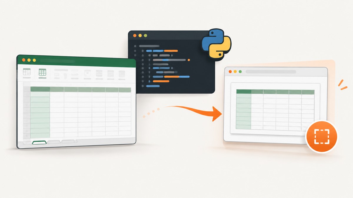 How to Capture an Excel Spreadsheet Screenshot with Python