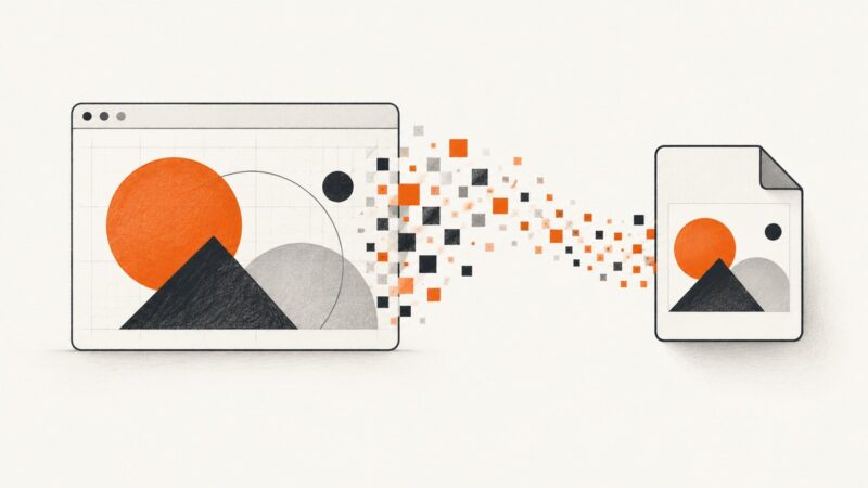 How to Export an HTML Canvas as a PNG Image