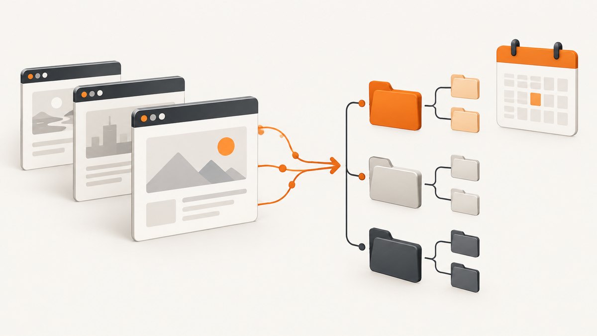 A robust uploader waits for complete files, creates the destination, records success, and retries transient failures.
