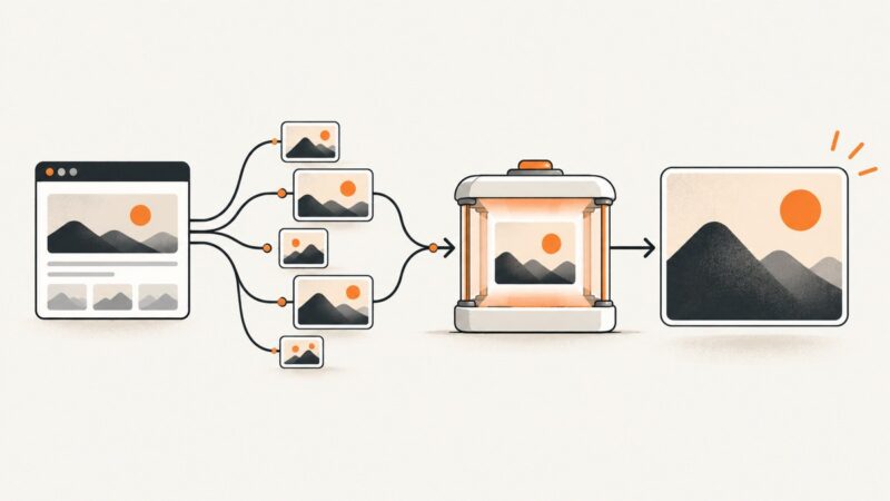 Extract Images from Any URL and Upscale Them with AI