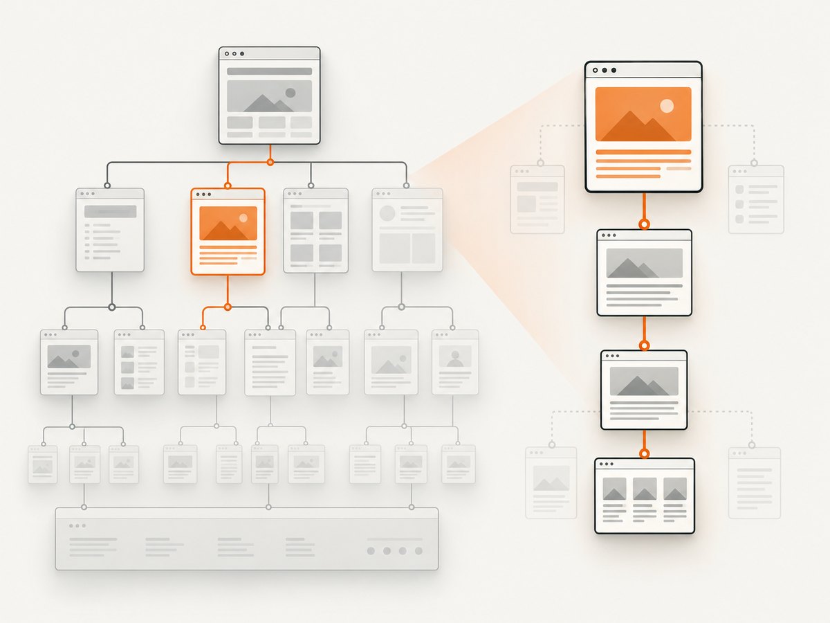Selecting the article container prevents navigation and repeated page elements from entering the extracted text.