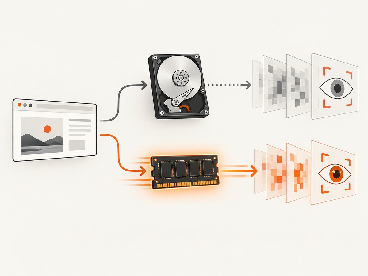 File output is useful for artifacts; memory is efficient for immediate processing.