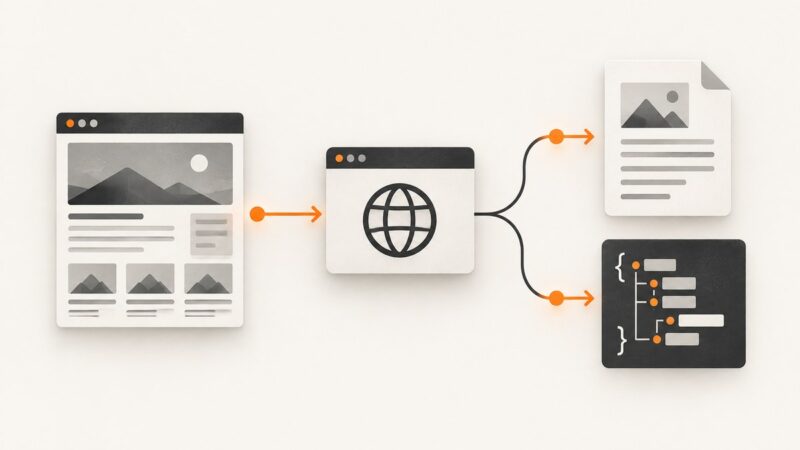 How to Fetch Web Pages as Markdown and JSON