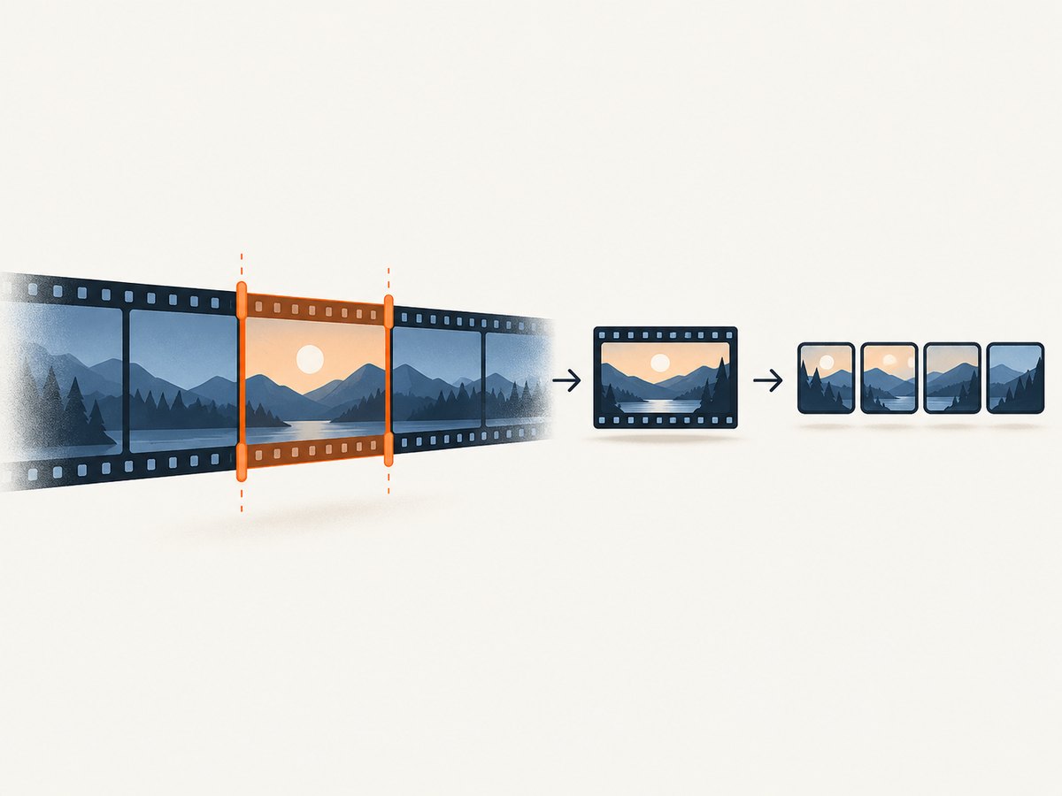 Seeking, duration limits, frame counts, and scaling keep extraction focused and storage manageable.